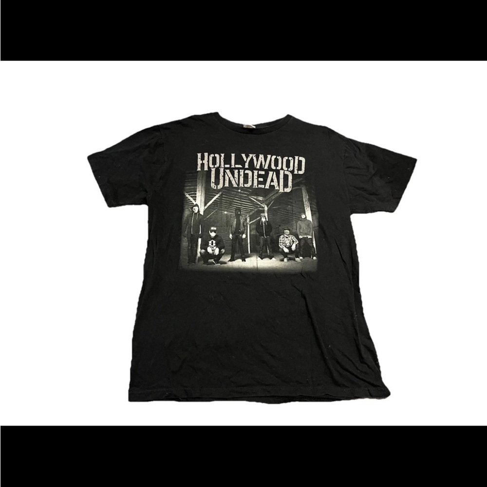 Bay Island Black Hollywood Undead Men's Tee
